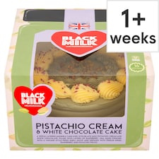 Black Milk Pistachio Cream & White Chocolate Cake