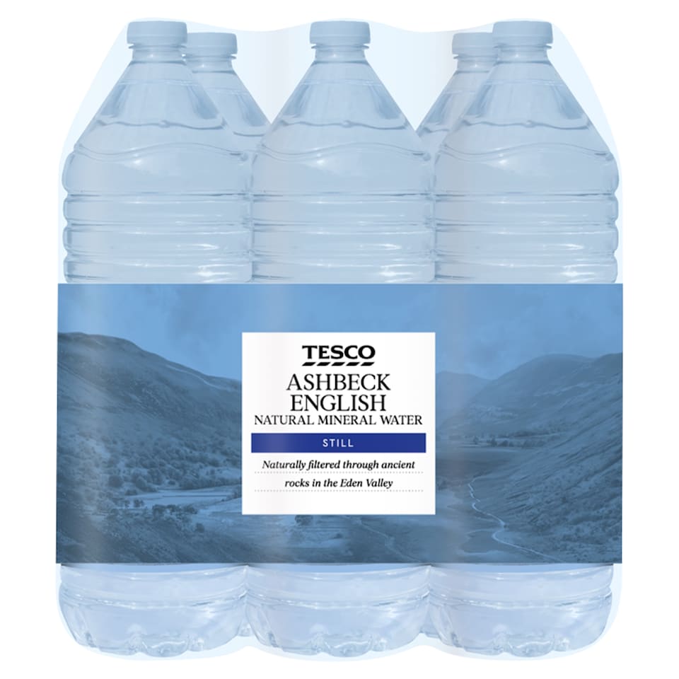 Tesco Ashbeck Still Water 6X2ltr
