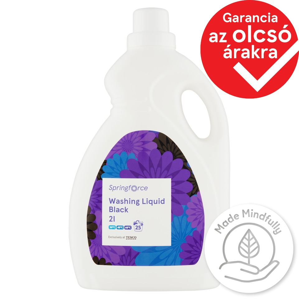 Springforce Black Washing Liquid 25 Washes 2 l