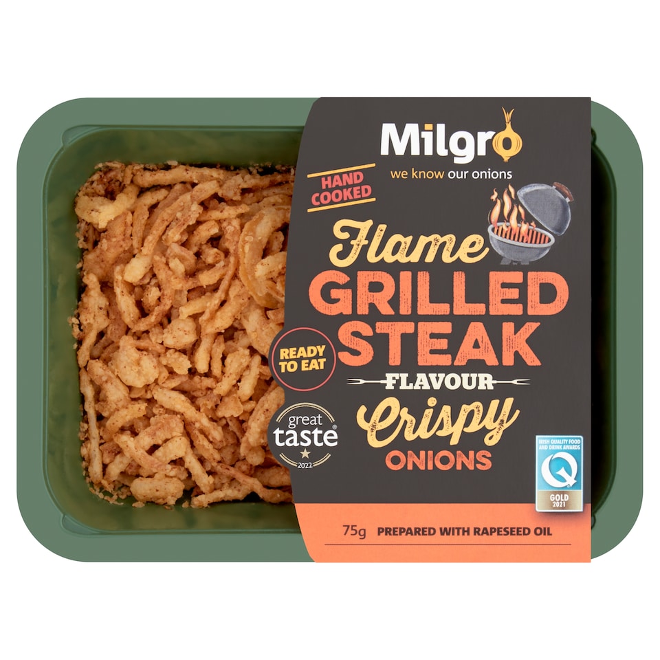 Milgro Flame Grilled Steak Crispy Onions75g