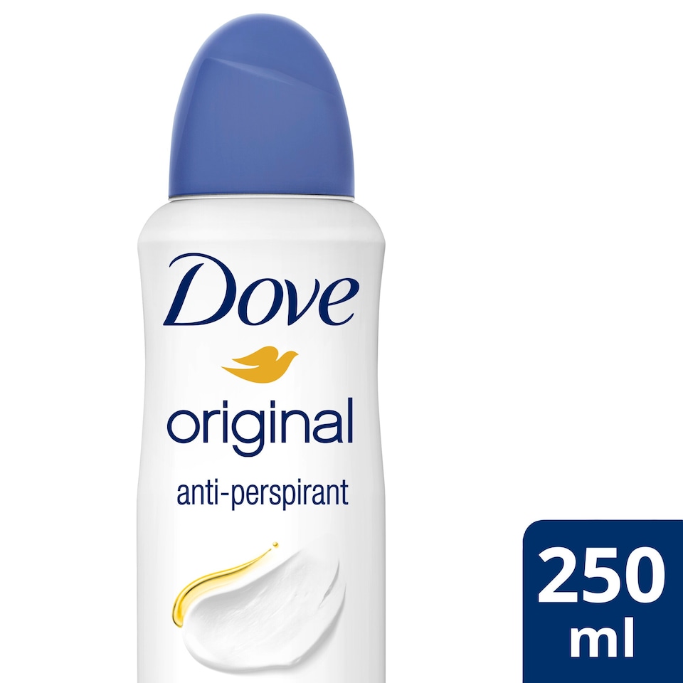 image 1 of Dove Original Antiperspirant Deodorant 250Ml