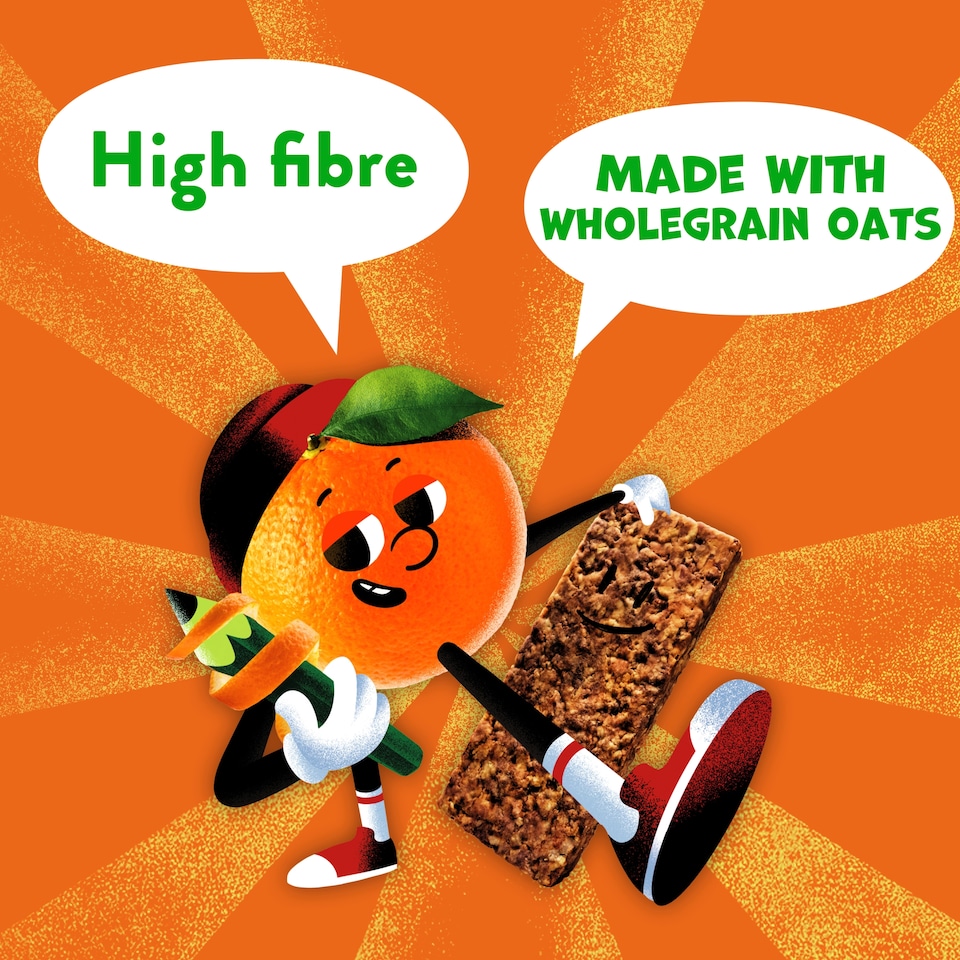 image 1 of Goodies Mandarin & Apple Oat Bars 6x23g