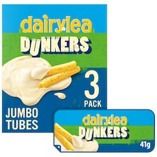 Dairylea Dunkers Jumbo Tubes Cheese Snacks 3x41g