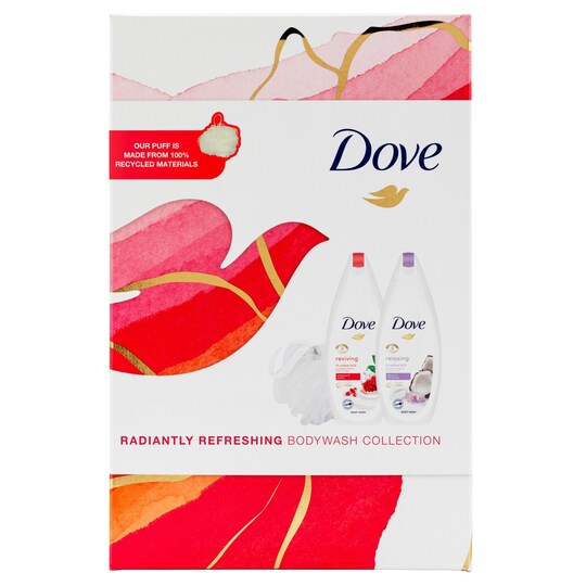 image 1 of Dove Radiantly Refresh Body Wash Collection Gift Set
