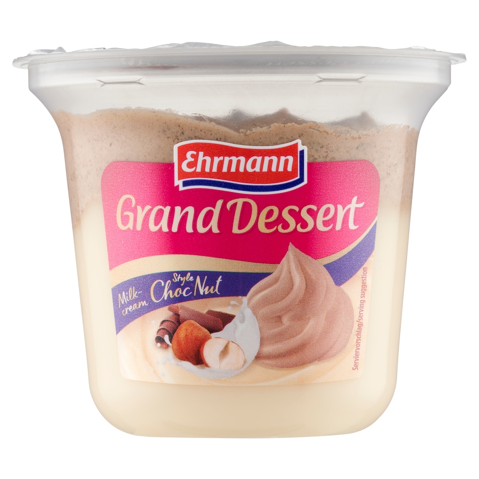 image 1 of Ehrmann Grand Dessert Milkcream Style Choc Nut 190 g