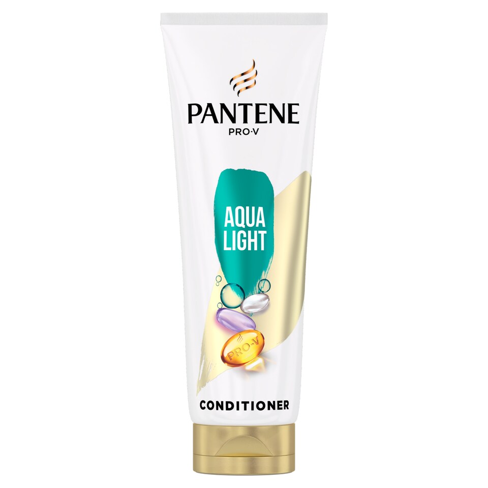 Obrázek 1 pro produkt Pantene Pro-V Kondicionér na vlasy Aqualight, dvojnásobné množství živin v 1 použití, 200ml