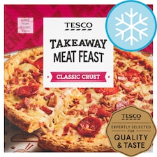 Tesco Takeaway Meat Feast Pizza 531G