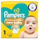 image 1 of Pampers New Baby Size 1 50 Nappies Essential Pack