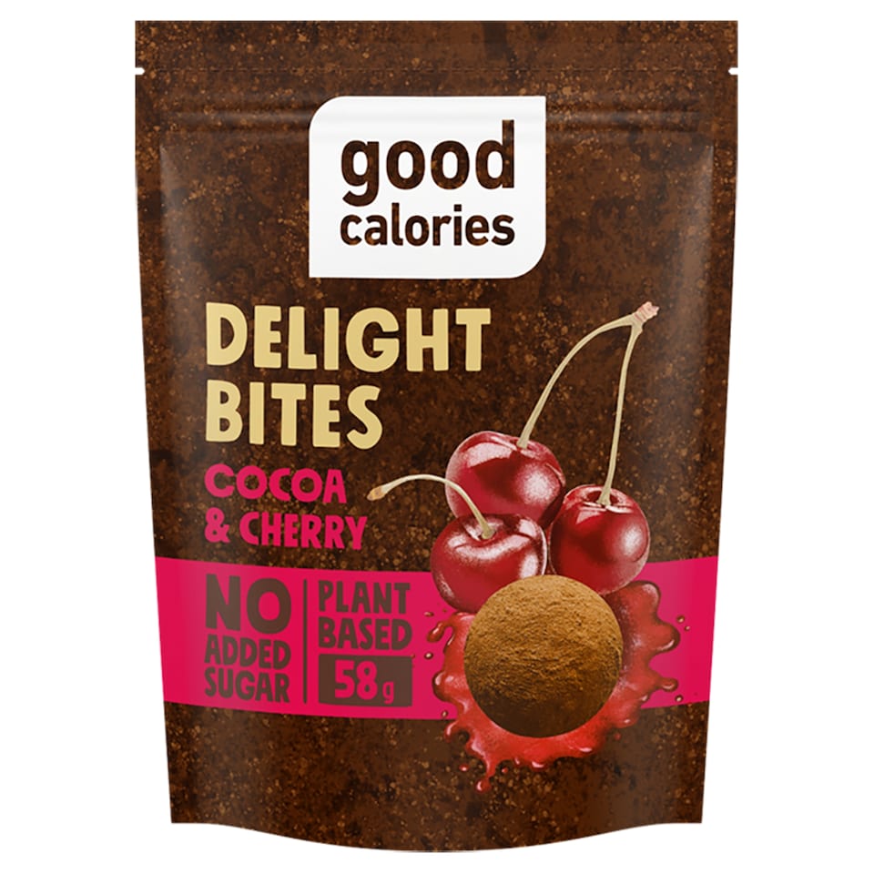 Good Calories Delight Bites Date Snack Cherry & Cocoa 58 g