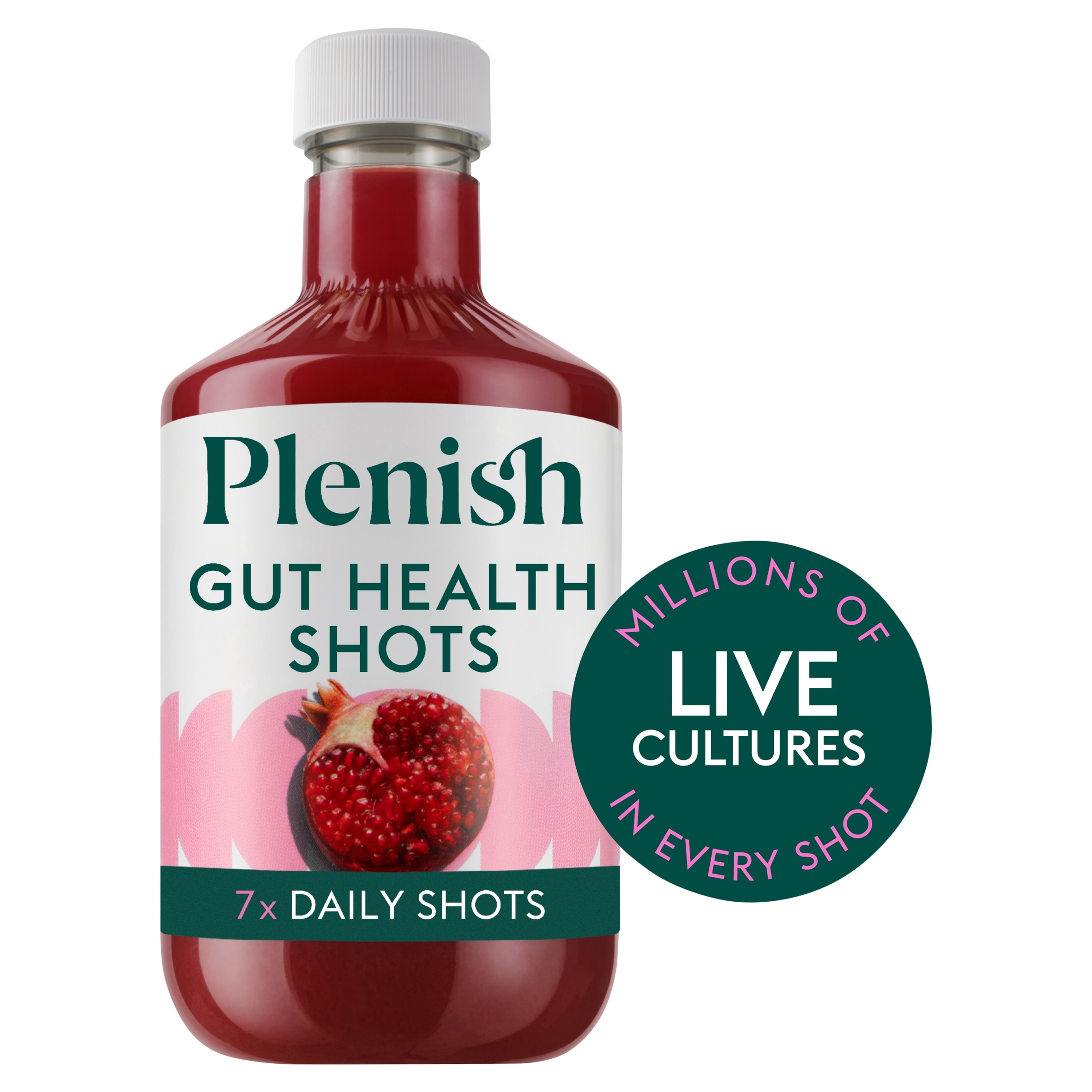 Plenish Berry Gut Health Dosing Bottle 7x Shots 420ml