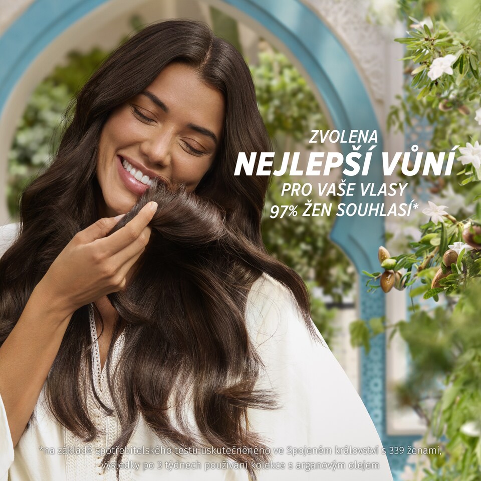 Obrázek 1 pro produkt Herbal Essences Elixír s Marockým Arganovým Olejem na Hloubkovou Regeneraci Vlasů, 95 ml