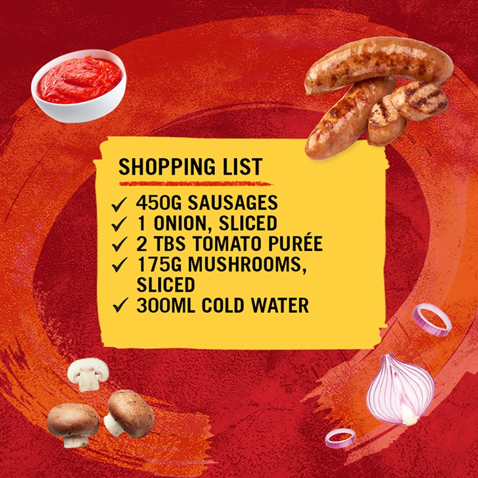 image 1 of Schwartz Sausage Casserole Recipe Mix 35g 