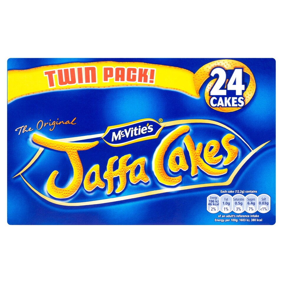 image 1 of Mcvities Jaffa Cakes Twin Pack 2X12pk 300G