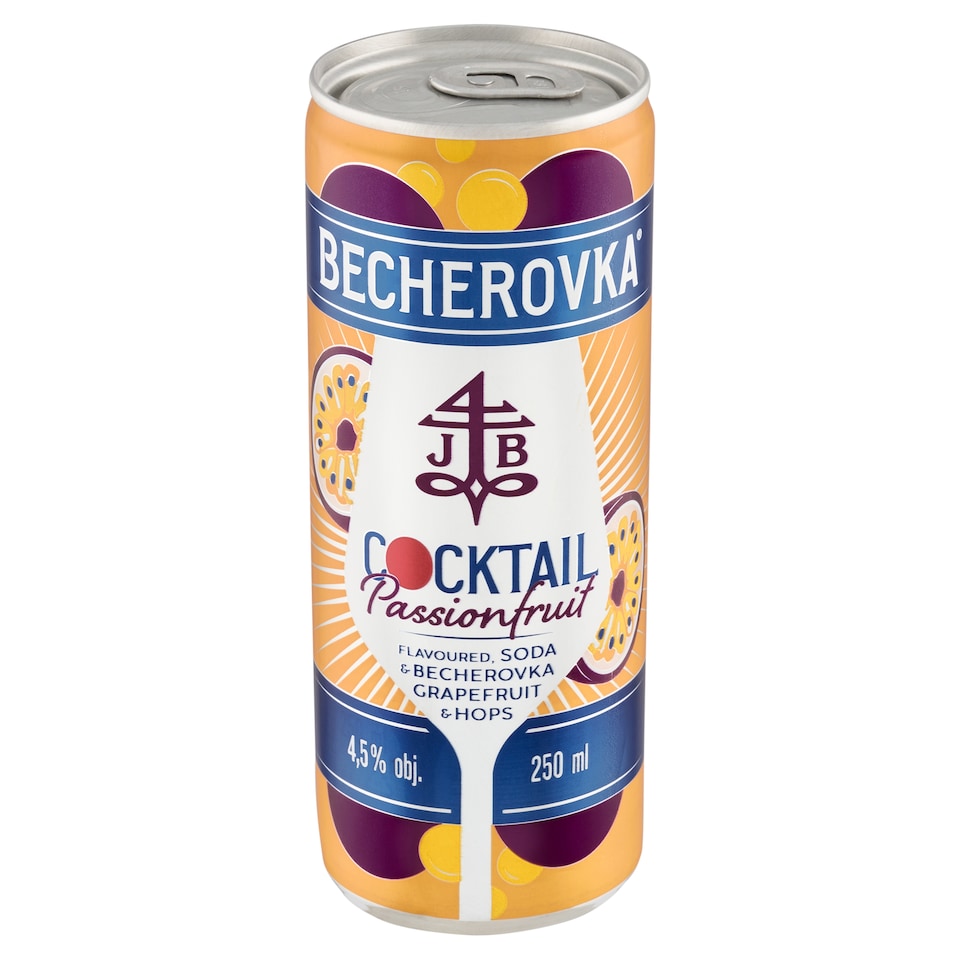 image 1 of Becherovka Cocktail Passionfruit 250 ml