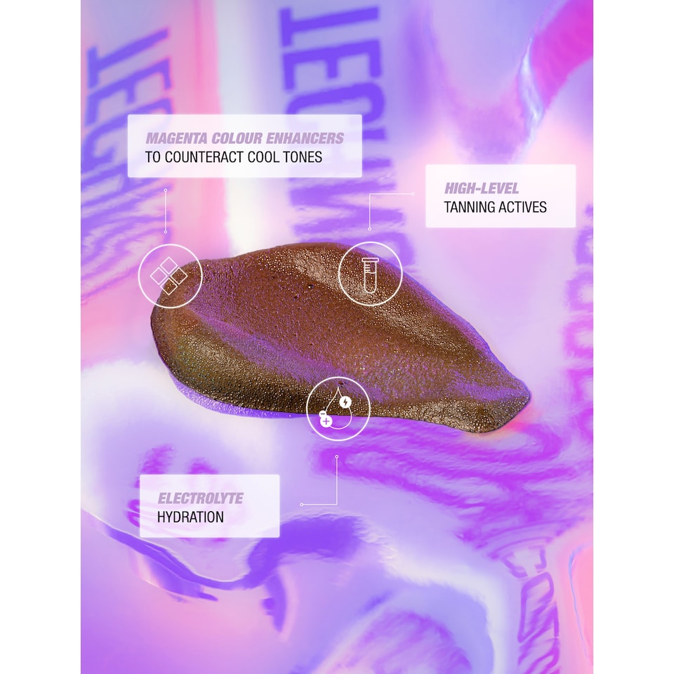 image 1 of Bondi Sands Technocolor 1 Hour Express Self Tanning Foam Magenta 200Ml