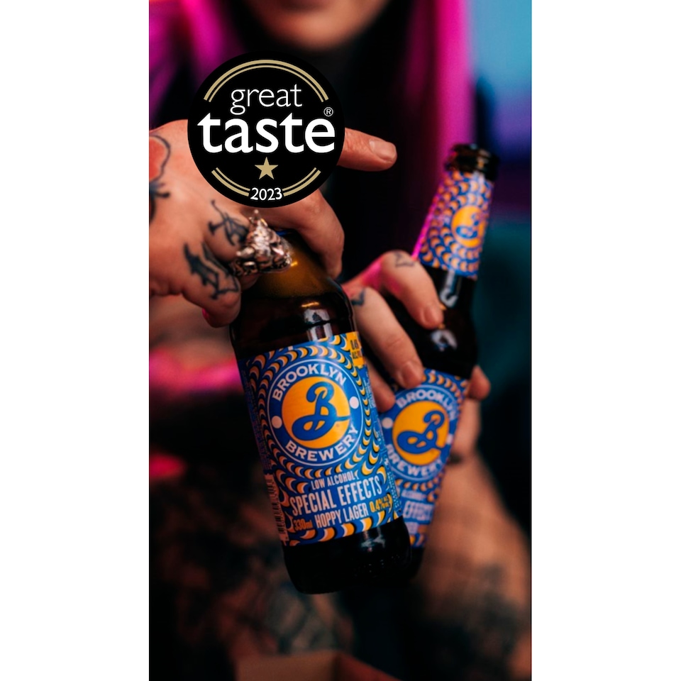 image 1 of Brooklyn Special Effects Alcohol Free Lager Beer Bottle 4x330ml