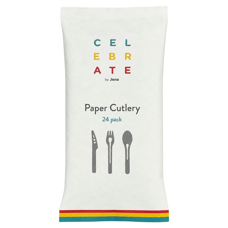 Celebrate by Jena Paper Cutlery 24pk