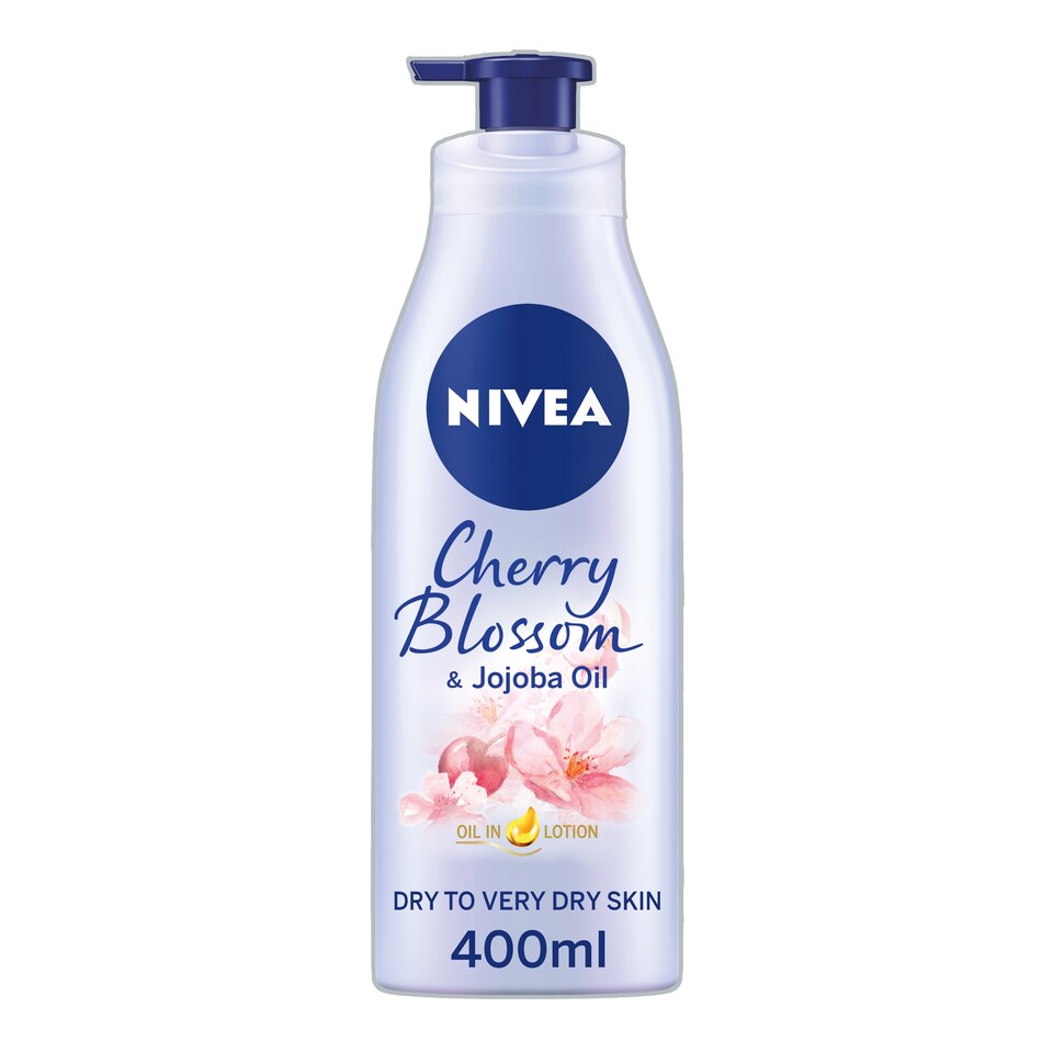 image 1 of Nivea Body Cherry & Jojo Oil 400Ml