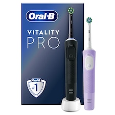 Oral-B Vitality PRO Electric Toothbrushes Twin Pack 2 Handles