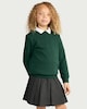 image 2 of F&F School Unisex 2-Pack Cotton Rich Sweatshirts in Green