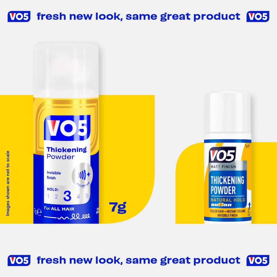 image 1 of Vo5 Matte Finish Thickening Powder 7G
