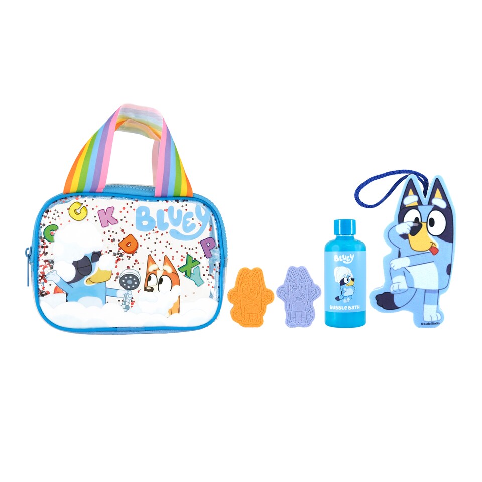 image 1 of Bluey wash bag set