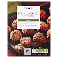 Tesco Sage & Onion Stuffing Mix 170G