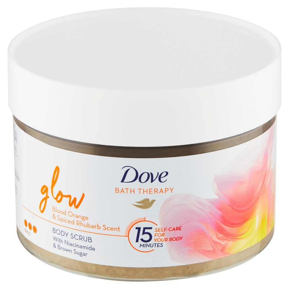 Obrázek 1 pro produkt Dove Glow tělový peeling 295ml