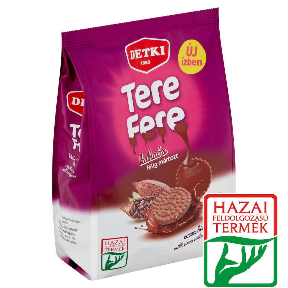 Detki Tere-fere kakaós omlós keksz étbevonóval 150 g