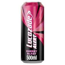 Lucozade Alert Energy Drink Cherry Blast 500ml