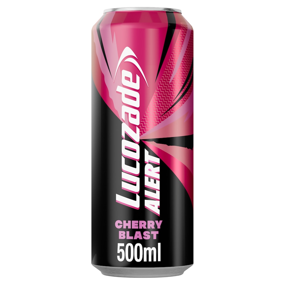 image 1 of Lucozade Alert Energy Drink Cherry Blast 500ml