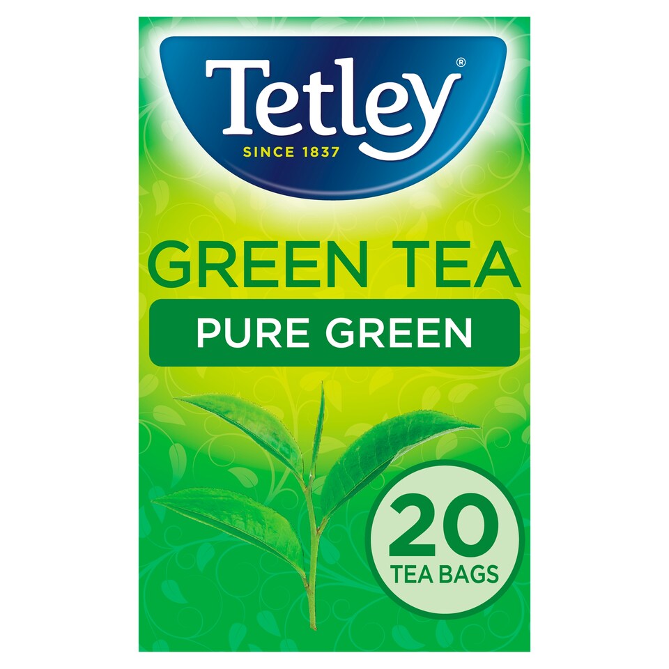 Tetley Green Tea Pure 20s 40g