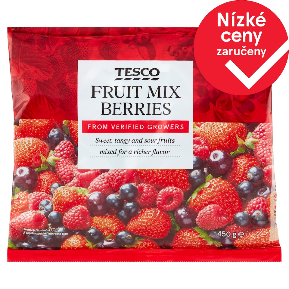 Tesco Směs ovoce 450g