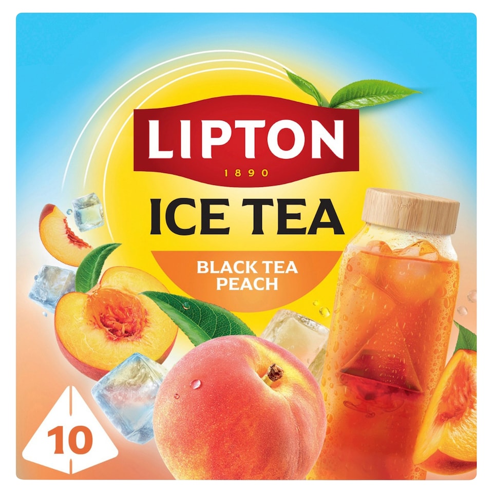 image 1 of LIPTON ICE TEA Black Tea Peach 10 Tea Bags 35G