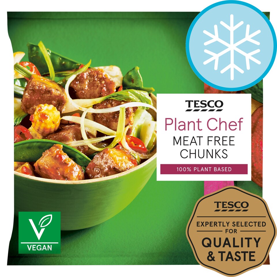 Tesco Plant Chef Meat Free Chunks 300G