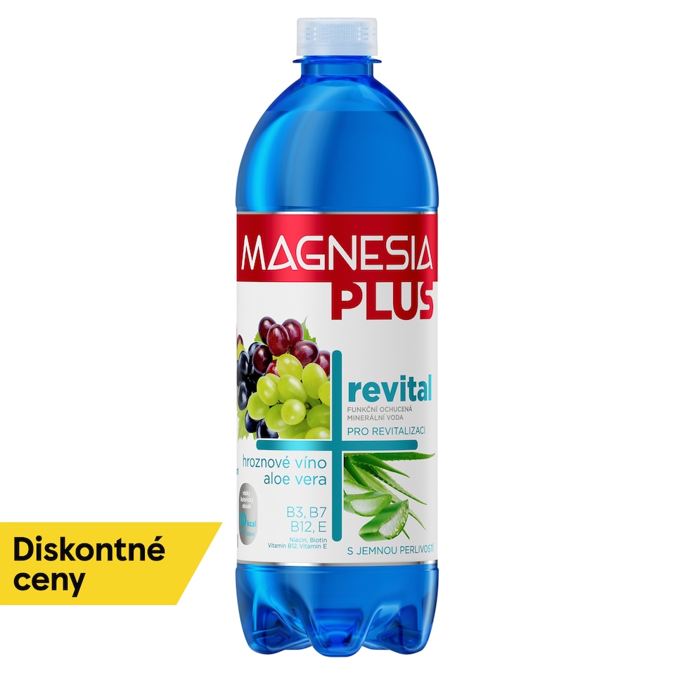 Magnesia Plus revital nápoj hroznové víno aloe vera 0,7 l