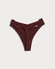 image 5 of F&F 2-Pack Lace Trim Thongs in Purple