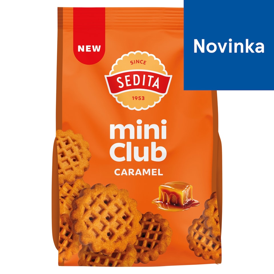 Sedita Mini Club Caramel Biscuits 160 g