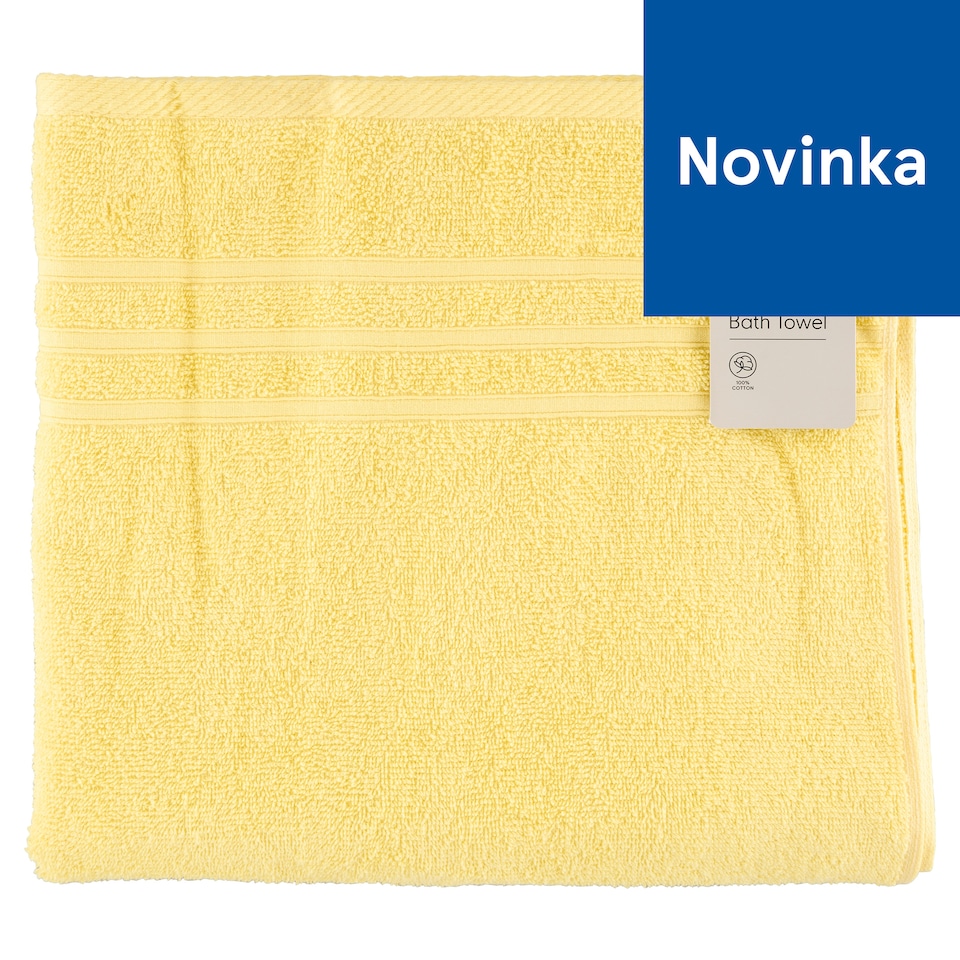 F&F Home Yellow osuška 70 x 127 cm