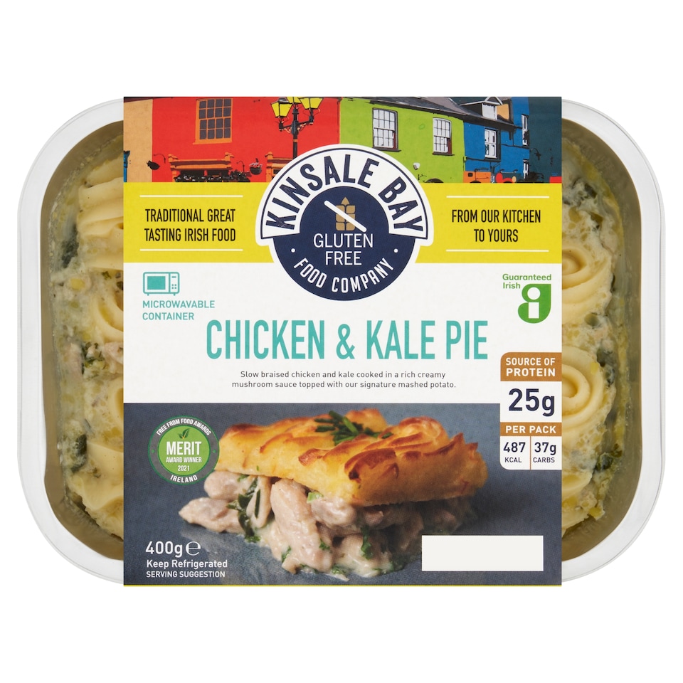 Kinsale Bay Chicken And Kale Pie 400G