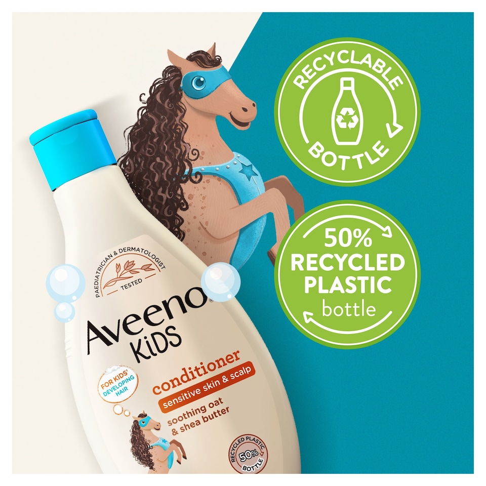 image 1 of Aveeno Kids Conditioner with Soothing Oat & Shea Butter 250ml