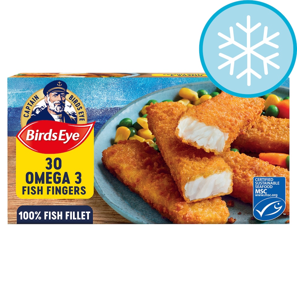 image 1 of Birds Eye 30 Omega 3 Fish Fingers 840G