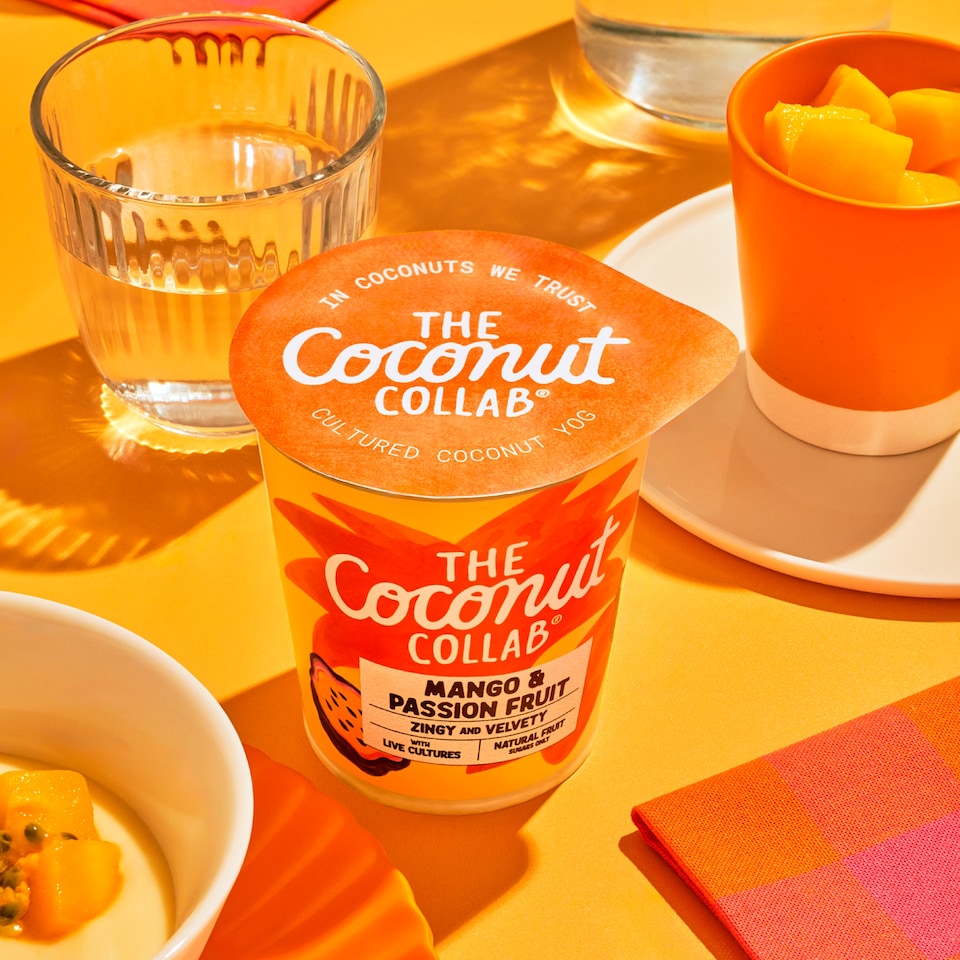 image 1 of The Coconut Collab Mango & Passionfruit Coconut Yoghurt 360g