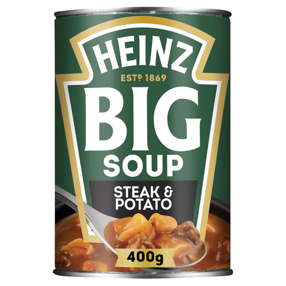 image 1 of Heinz Big Soup - Steak & Potato 400g