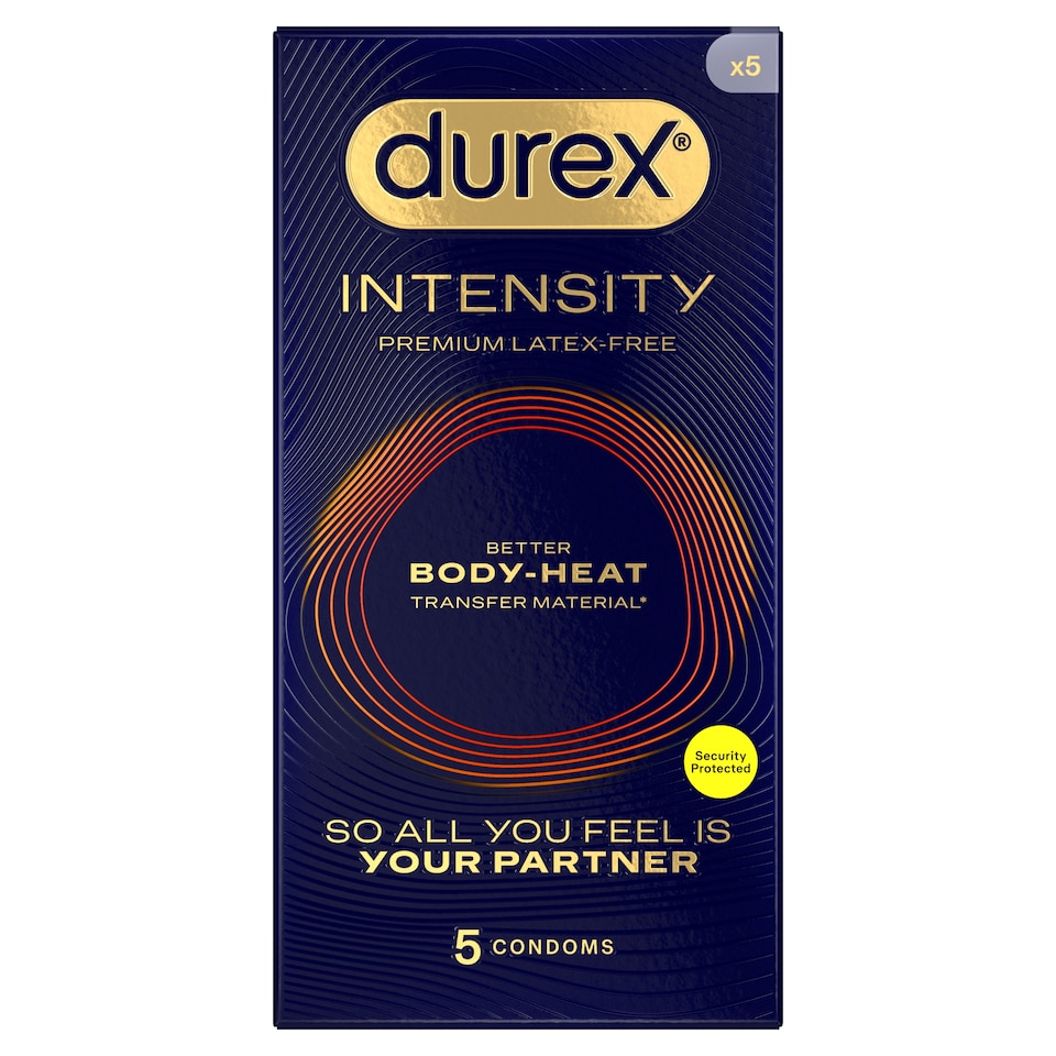 image 1 of Durex Intensity Premium Latex-Free Condoms 5s