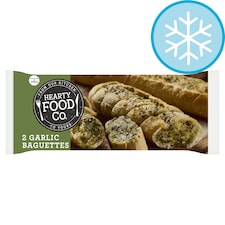 Hearty Food Co. 2 Garlic Baguettes 338G