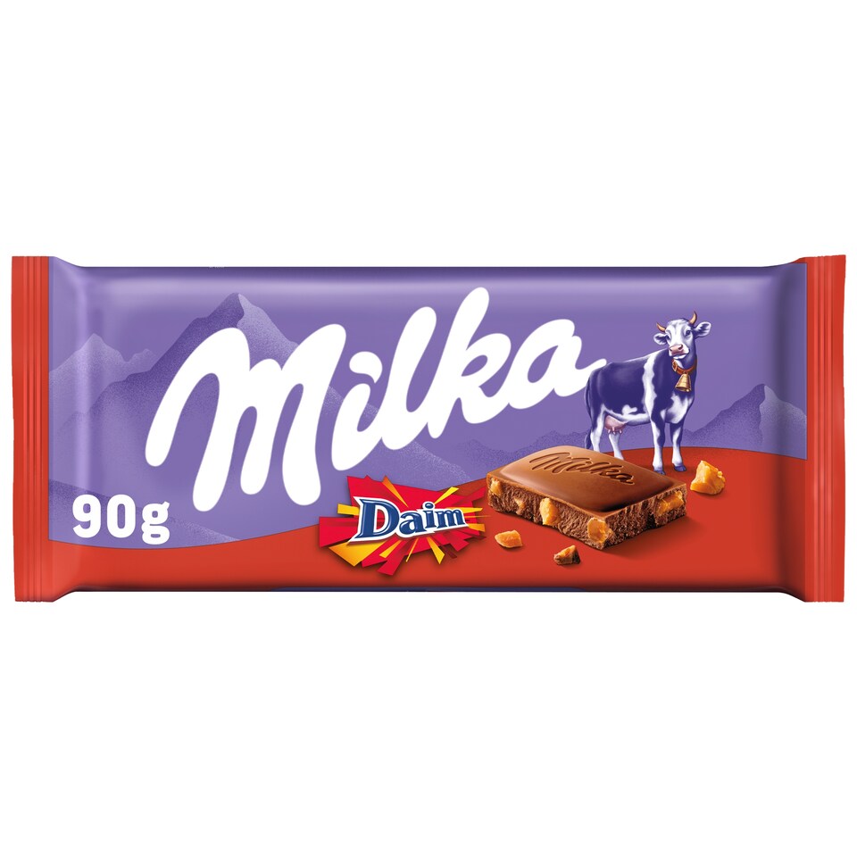Milka Daim milk chocolate 90g