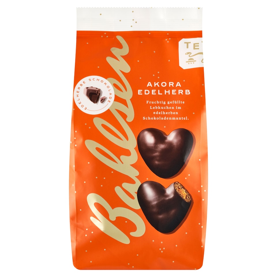 Bahlsen Gingerbread with Fruit Filling in Dark Chocolate 150 g