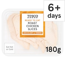 Tesco Roast Chicken Slices 180g