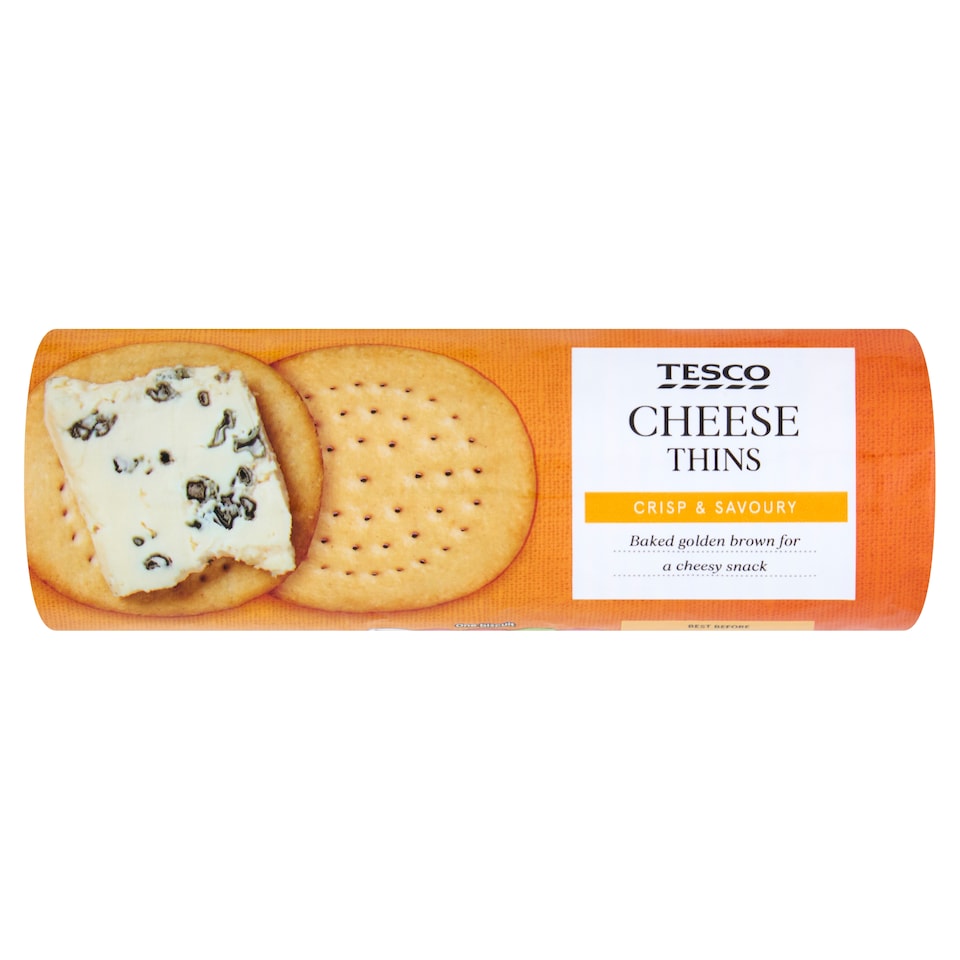 Tesco Cheese Thins 150G